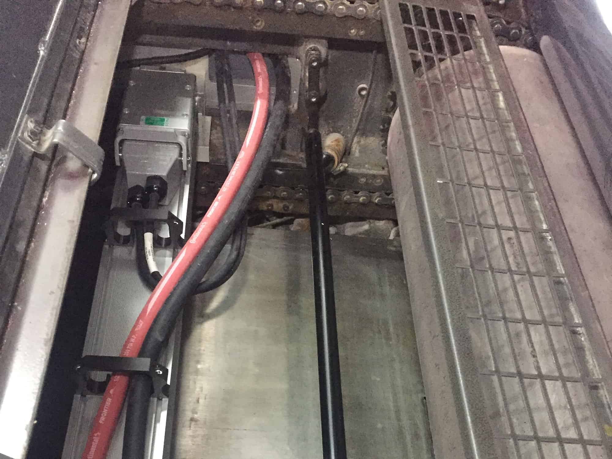 Esta instalação mostra um LeoLED em um Heidelberg SM72.