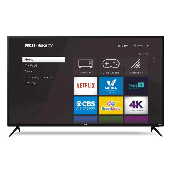 Pantalla RCA Roku 55" 4K Smart TV, RC55RK