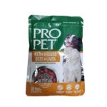 Alimento Pro Pet Pouche Res & Hígado