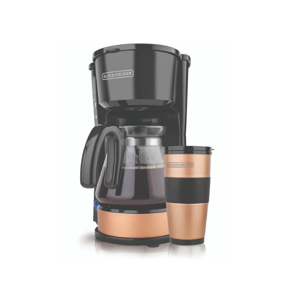 Coffee Maker Black+Decker 4 en 1 5Tazas, CM0755BC