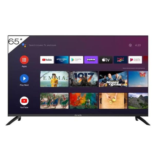 Pantalla Aiwa 65″ Android Tv, AW65B4KFG