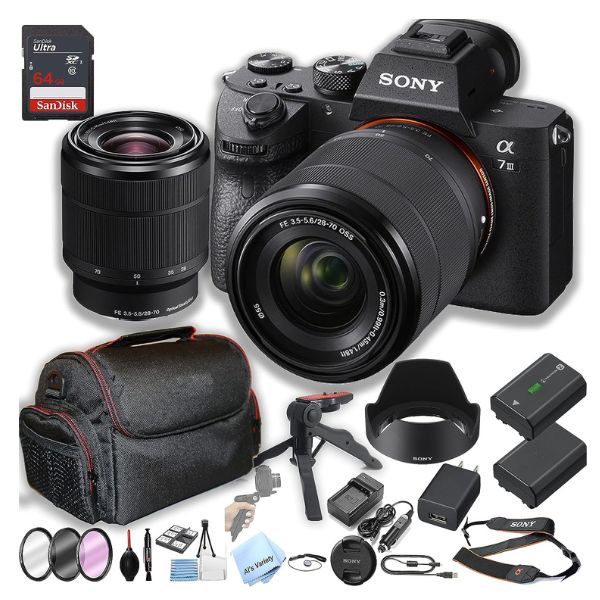 Kit Cámara Sony Alfa a7 III Sin Espejo