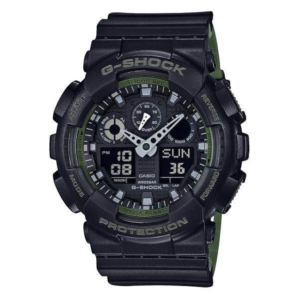 Reloj Casio G-Shock Serie GA-100 Analógico/Digital