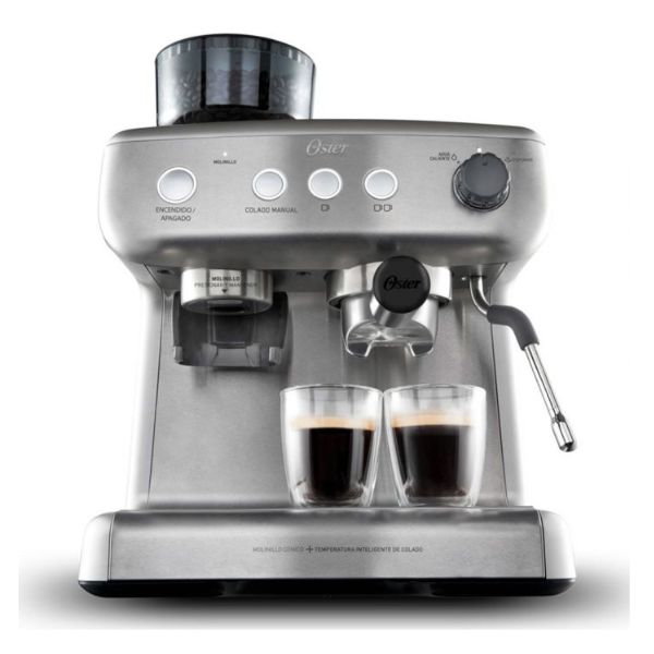 Cafetera Oster para Espresso Perfect Brew 15 Bar Molino Integrado