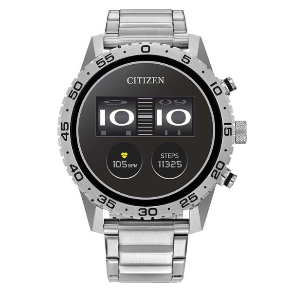 Reloj Citizen CZ Smart PQ2 44mm - Correa de Acero Inoxidable