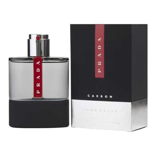 Perfume Prada Luna Rossa Carbon 100ml, Hombre