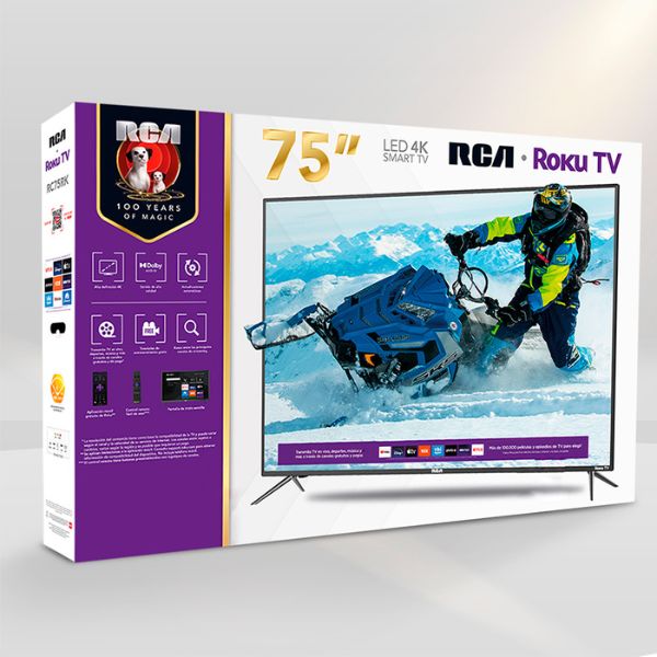 Pantalla RCA Roku RC75RK 75" 4K