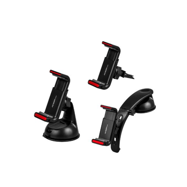 Kit de Soporte Celular Argom Para Auto ARG-AC-0333BK