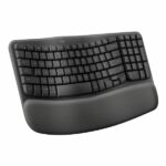 Teclado Logitech Ergonómico Inalámbrico Wave Keys, 920-012278