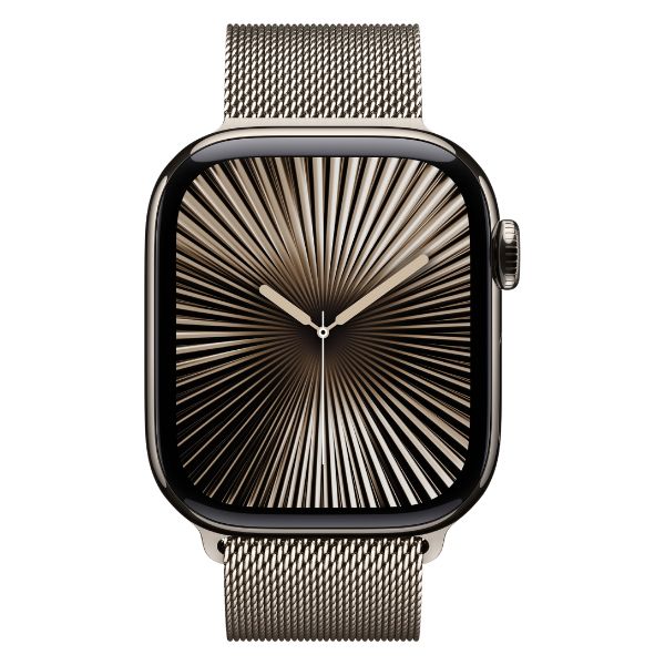 Reloj Apple Watch Series 10 42 mm Celular - Case Titanium y Pulsera Milanese Loop