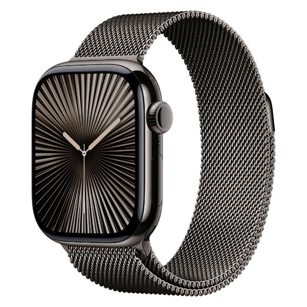 Reloj Apple Watch Series 10 42 mm Celular - Case Titanium y Pulsera Milanese Loop