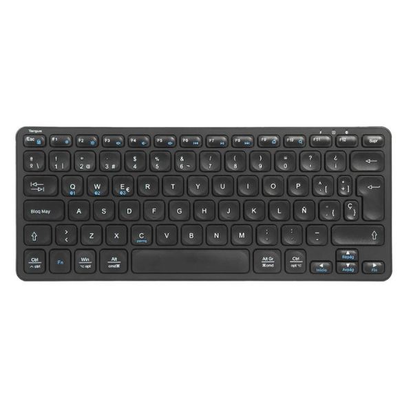 Teclado Targus Compacto multidispositivo Bluetooth antimicrobiano (ES)