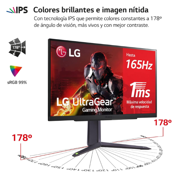 Monitor LG 27'' 27GR75Q-B