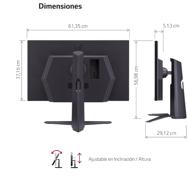 Monitor LG 27'' 27GR75Q-B