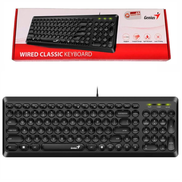 Teclado Genius SlimStar Q200