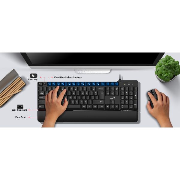 Teclado Genius KB-100XP USB