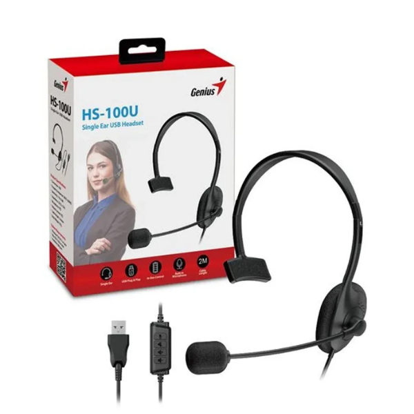 Audífonos Genius Hs-100U Usb 31710027400