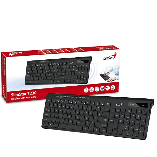 Teclado Genius KB-7230 Sp Slimstar