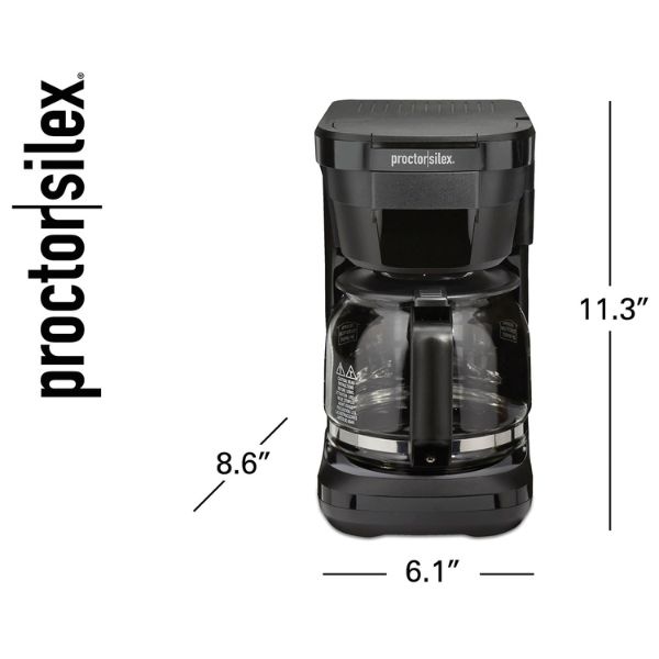 Coffee Maker Proctor Silex FrontFill Compact 12 tazas, 43680G