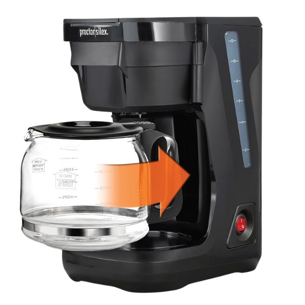 Coffee Maker Proctor Silex FrontFill Compact 12 tazas, 43680G