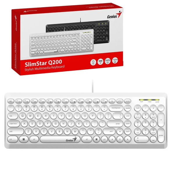 Teclado Genius SlimStar Q200