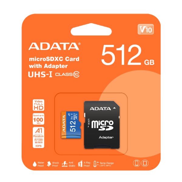 Memoria ADATA Premier microSDXC/SDHC UHS-I Clase 10