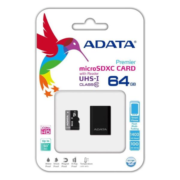 Memoria ADATA Premier microSDHC UHS-I U1 Clase 10