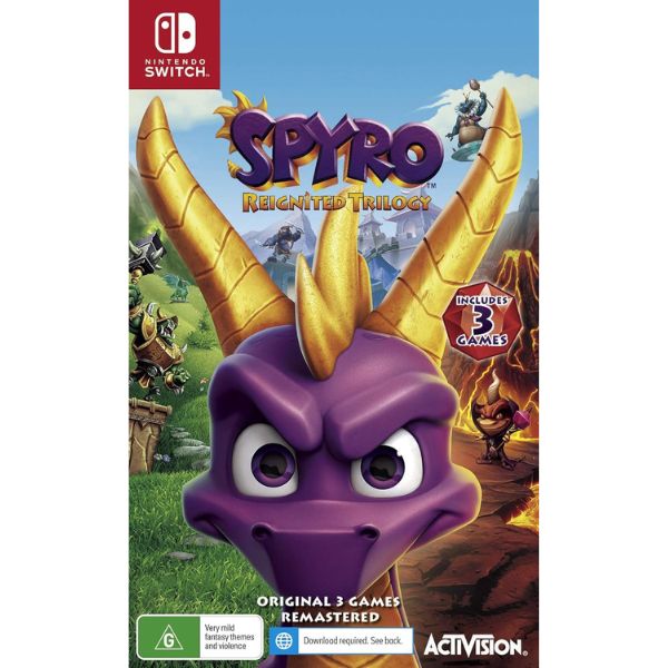 Juego Nintendo Spyro Reignited Trilogy