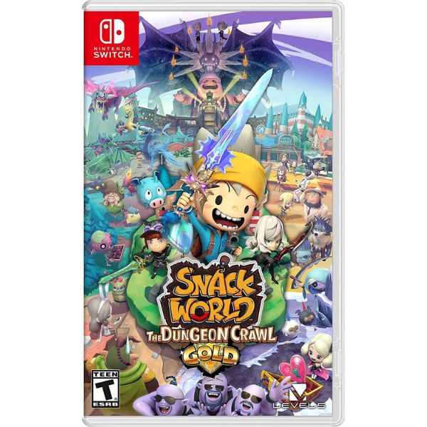 Juego Nintendo Snack World The Dungeon Crawl Gold