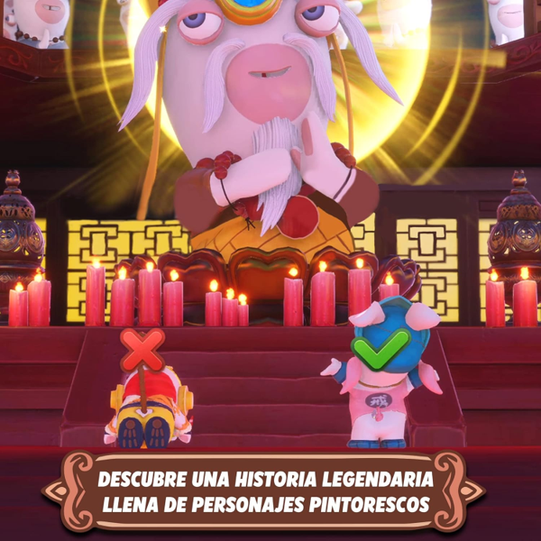 Juego Nintendo Rabbids Party Of Legends