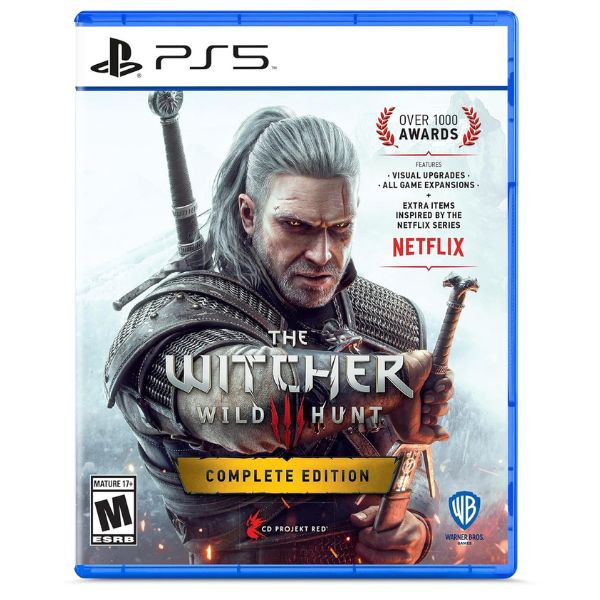 Juego PS5 The Witcher III Wild Hunt Complete Edition WB