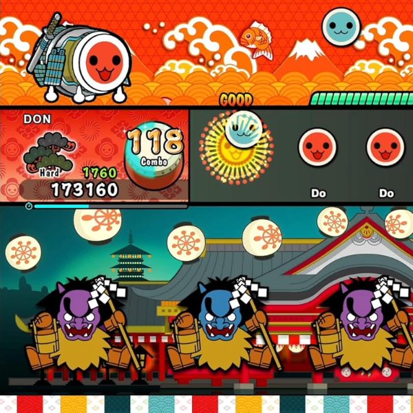 Juego Nintendo Taiko No Tatsujin Rhythm