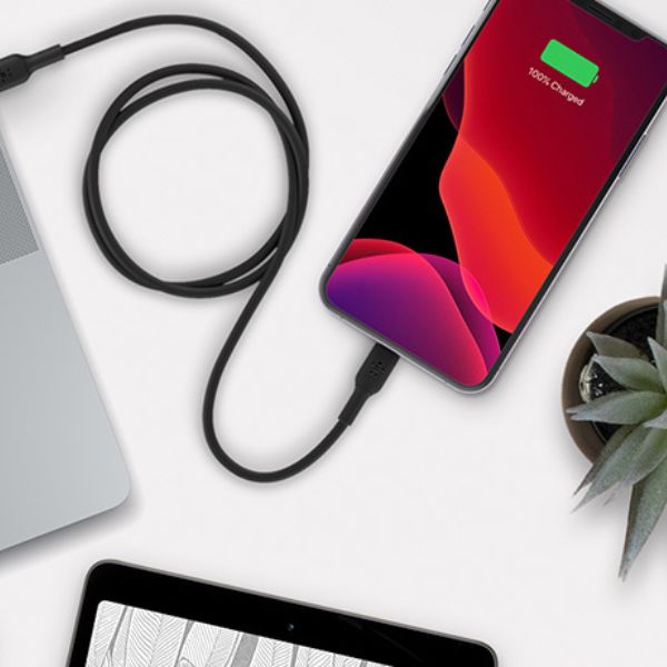 Cable Belkin BOOSTCHARGE USB-C a Lightning