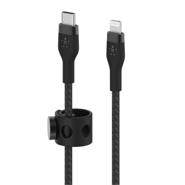 Cable Belkin BoostCharge Pro Flex USB-C con conector Lightning