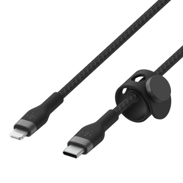 Cable Belkin BoostCharge Pro Flex USB-C con conector Lightning