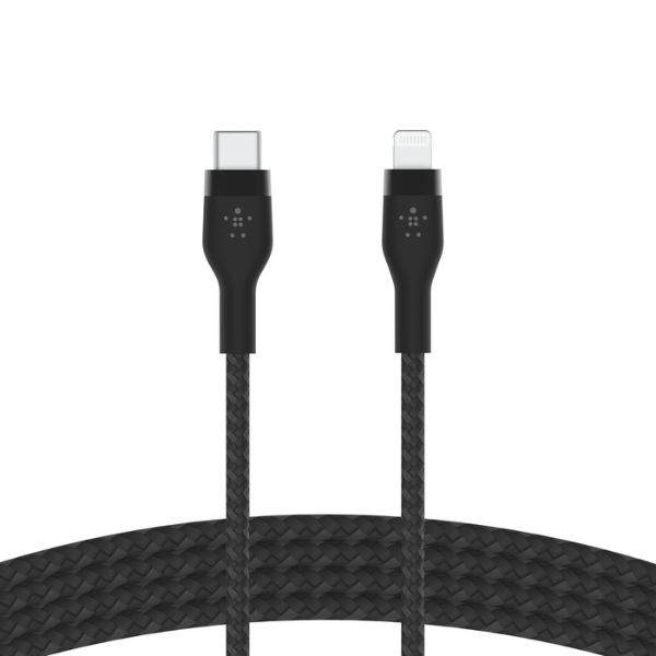 Cable Belkin BoostCharge Pro Flex USB-C con conector Lightning