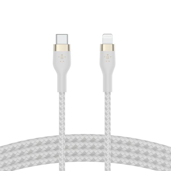 Cable Belkin BoostCharge Pro Flex USB-C con conector Lightning