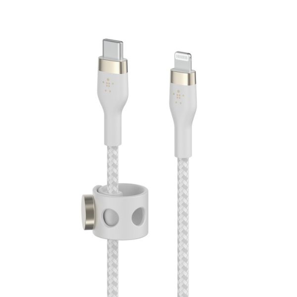 Cable Belkin BoostCharge Pro Flex USB-C con conector Lightning