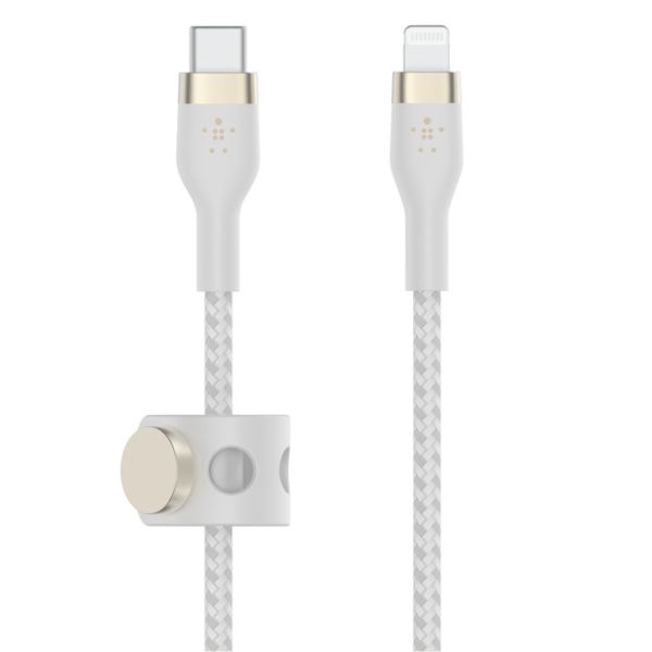 Cable Belkin BoostCharge Pro Flex USB-C con conector Lightning