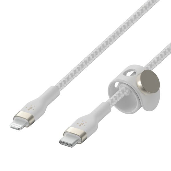 Cable Belkin BoostCharge Pro Flex USB-C con conector Lightning