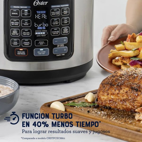 Olla Multifuncional Oster CKSTPCECT57DF de 5.7L