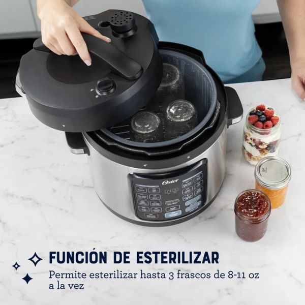 Olla Multifuncional Oster CKSTPCECT57DF de 5.7L