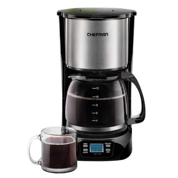 Coffee Maker Chefman 10 tazas, RJ14-12-RO-MX