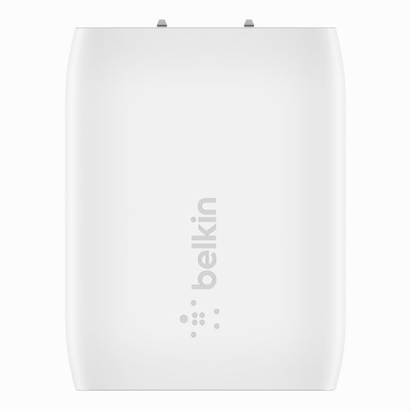 Cargador de pared Belkin USB-C de 20 W + Cable USB-C con conector Lightning, WCA006DQ1MWH-B5