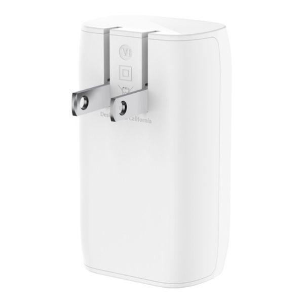 argador de pared Belkin USB-C 3 puertos con PPS de 67W, WCC002DQWH