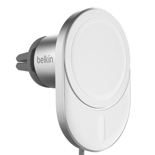 Soporte de Carga Belkin Inalámbrico para Coche + Adaptador de Corriente 15W