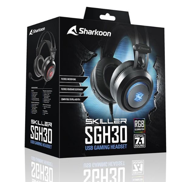 Audífonos Sharkoon Skiller Sgh30 USB