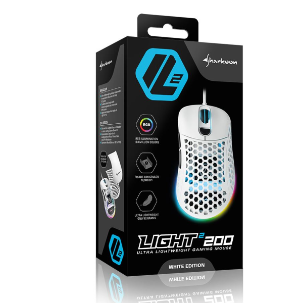 Mouse Sharkoon Light2 200