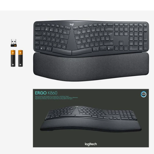 Teclado Logitech Ergo K860 Bluetooth