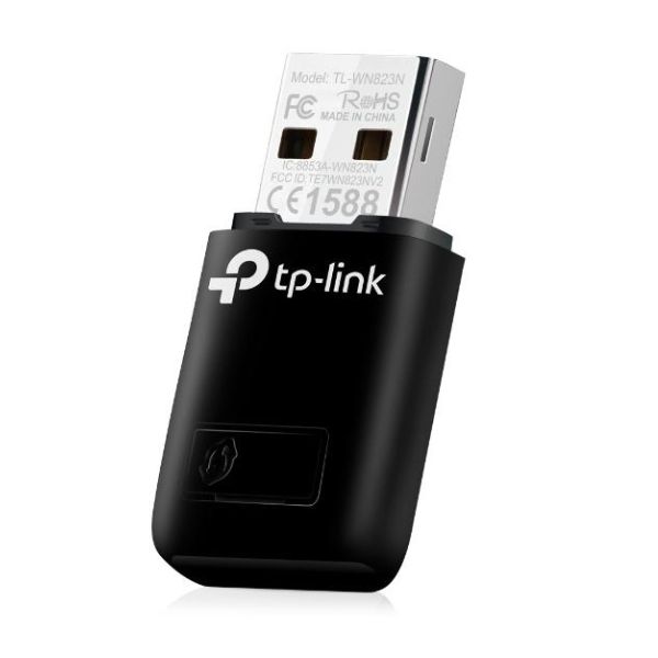 Mini Adaptador TP-Link USB Inalámbrico TL-WN823N